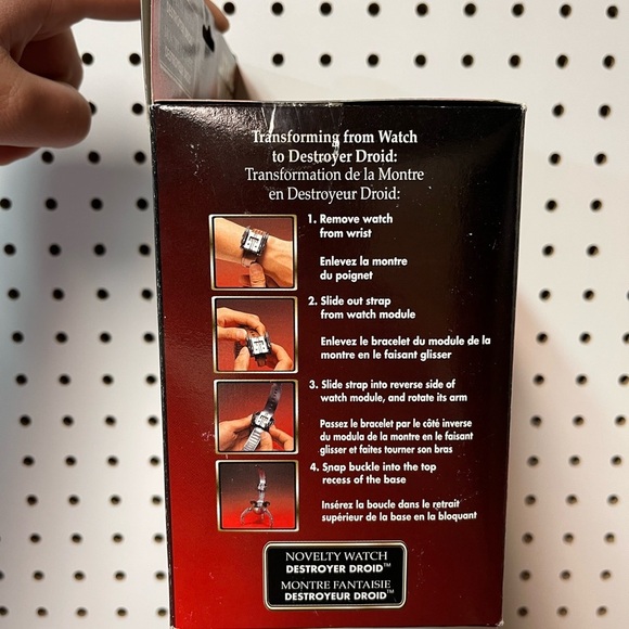 Star Wars Episode I -  Destroyer Droid Transformer Watch Brand New - Picture 3 of 4